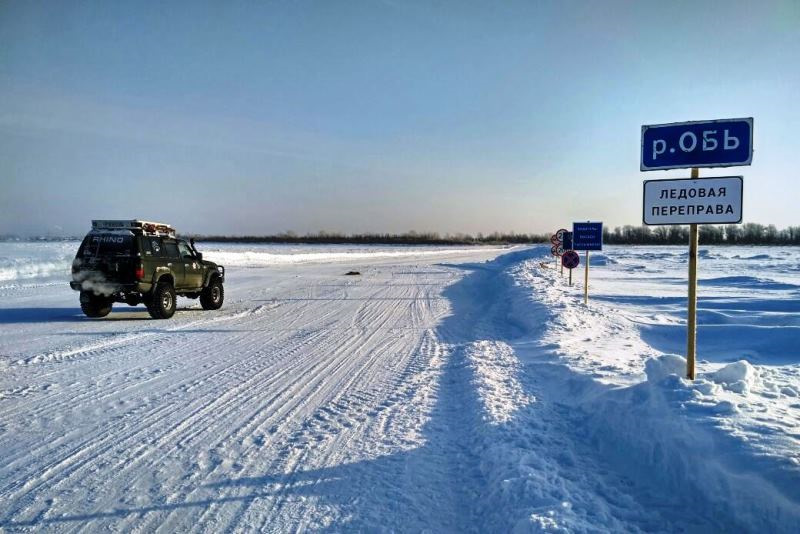 Закрытие всех ледовых переправ в Алтайском крае